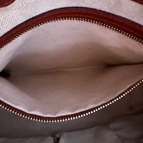 Gucci Monogram Web Mayfair Top Handle Satchel Crossbody Two Way Shoulder Bag - Picture 9 of 16